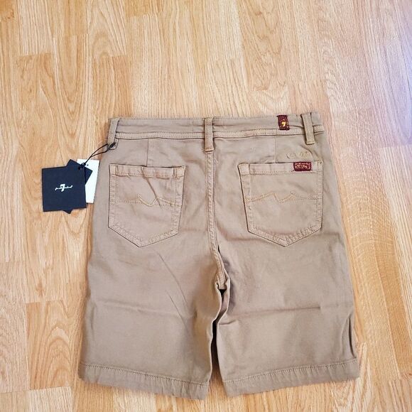 7 For All Mankind Boy's Five Pocket Chino Shorts - Picture 4 of 10